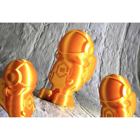 eSUN Silk Filament 3D PLA Dark Yellow 1.75mm 1kg
