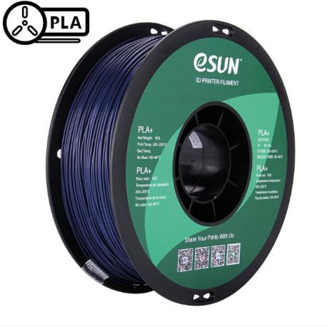 eSUN Filament 3D PLA+ Dark Blue 1.75mm 1kg