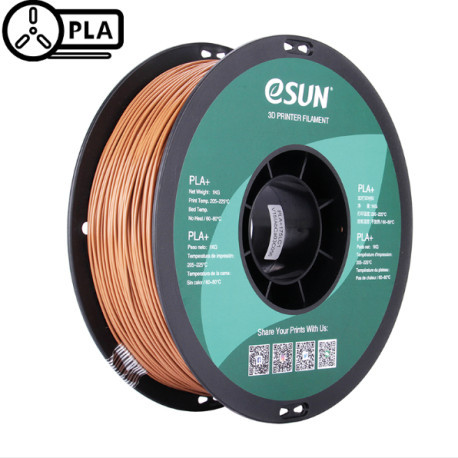 eSUN Filament 3D PLA+ Light Brown 1.75mm 1kg