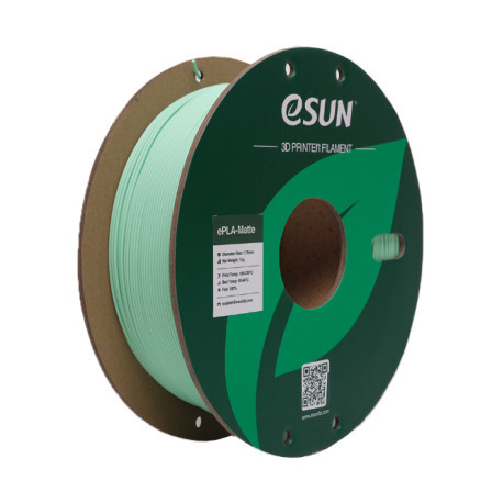 eSUN Filament 3D ePLA-Matte Mint Green 1.75mm 1kg