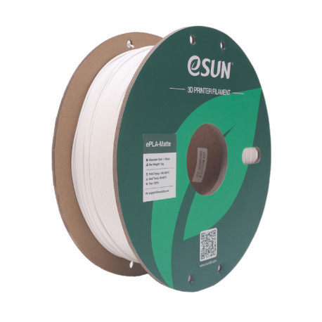 eSUN Filament 3D ePLA-Matte Milky White 1.75mm 1kg