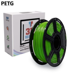 Filament 3D PETG Vert 1.75mm 1kg