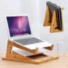 Support de pc portable pliable avec base