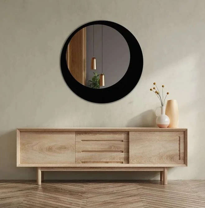 Croissant de lune Miroir asymétrique