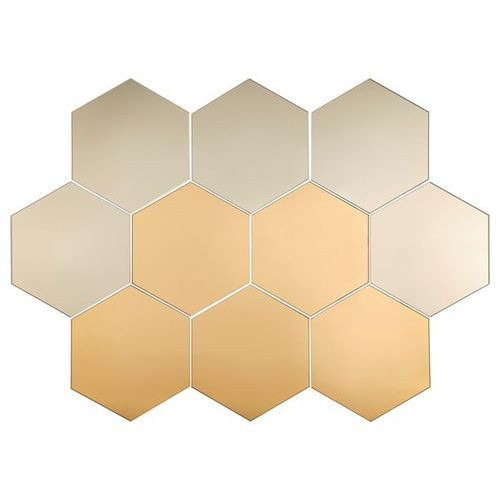 MIROIR LINA MOSADAS HEXAGON (10PCS)