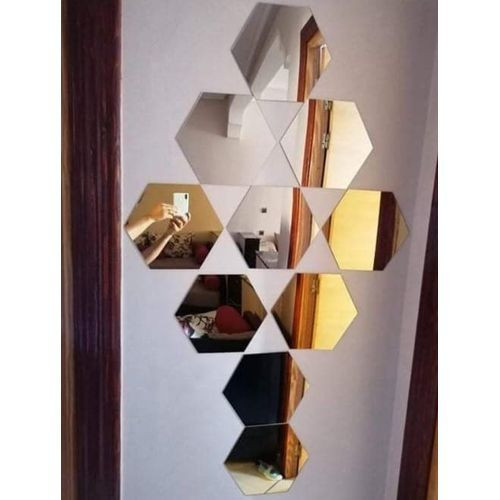 MIROIR LINA MOSADAS HEXAGON (10PCS)