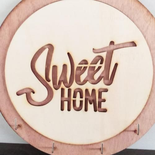 Support Porte clés murale ABDO-  sweet home 4C