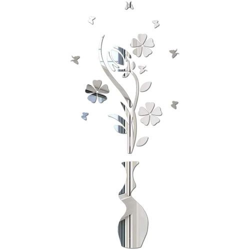 MIROIR ABDO ARGENTE -VASE DES FLEURS M2