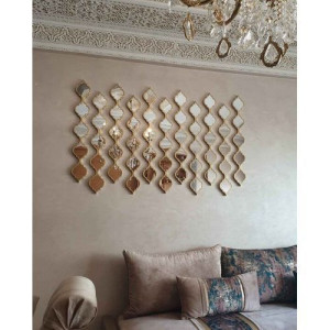 flut MIROIR doré DÉCORATION  3 pcs