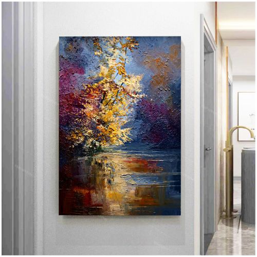 Moderne tableau mural décoratif sur Toile 70x50cm