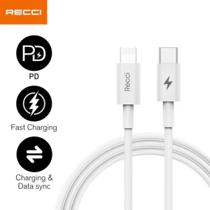 RECCI Type-C TO Lightning PD 18W rapide pour Iphone C