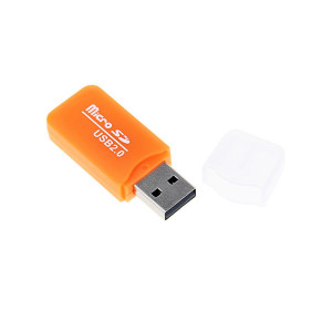 Lecteur de carte micro sd USB flash 2.0 couleur alatoire