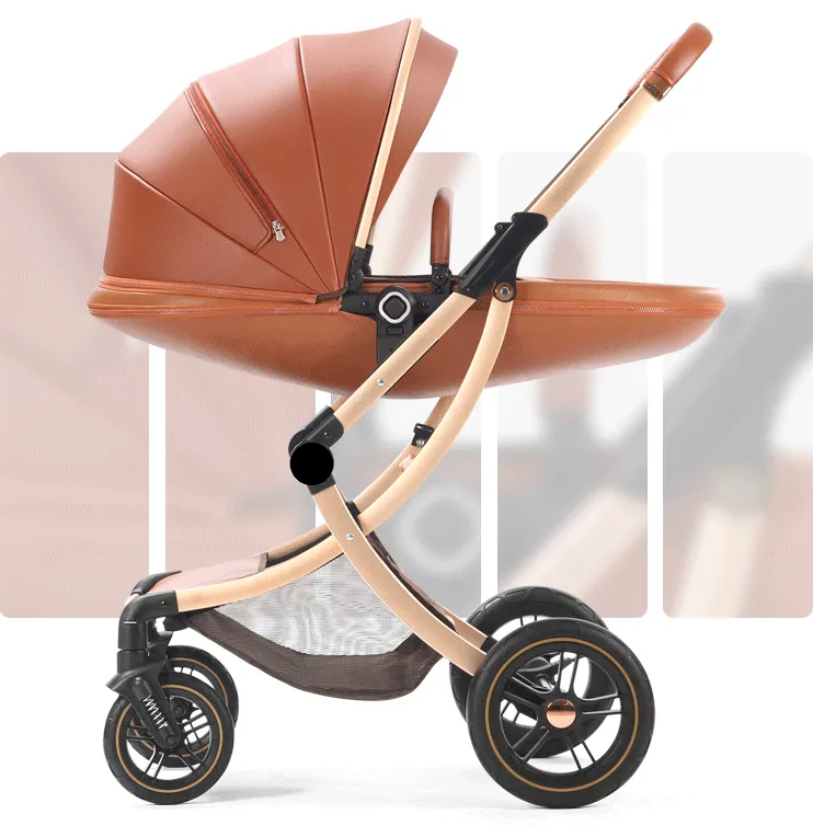 POUSSETTE RÉVERSIBLE de luxe 0-36mois