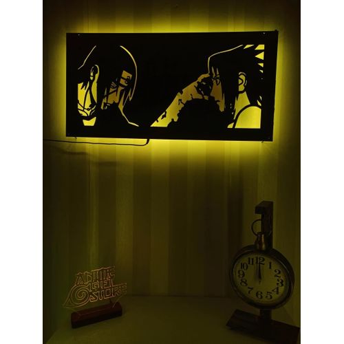 Décoration sasuke et itachi Led Sign, sasuke et itachi Game Room Decor