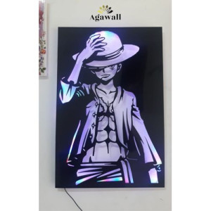 Anime Luffy Led Sign, Manga Character,Game Room Decor