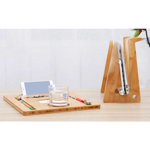 3/1 Support de pc portable pliable  avec base pour tablette ordinateur portable Macbook Air ou Pro