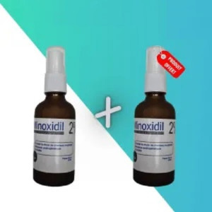 Minoxidil 2% Lot de 2 flacon 90ML