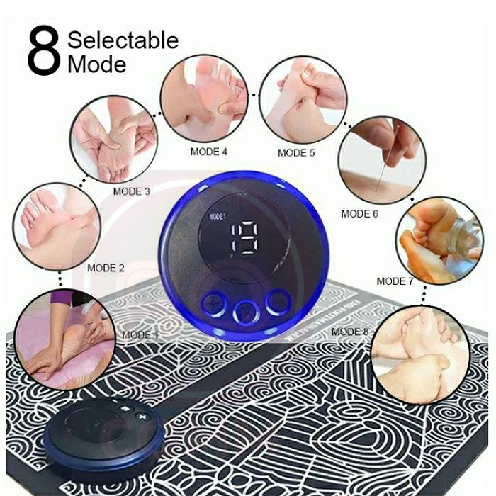 Tapis de massage pieds électrique pliable