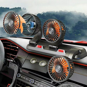 Ventilateurs à 3 têtes intérieure pour la voiture