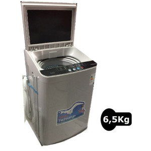 Machine à laver Bronde Automatique Top 6.5Kg Silver  WMT-65