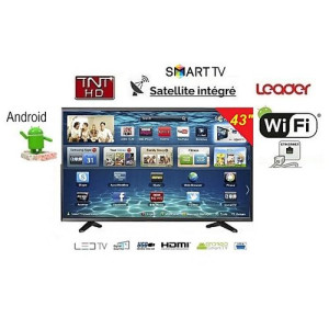 43" - FULL HD LED Smart TV - Noir