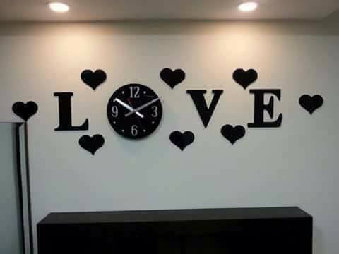 MONTRE Noir LOVE