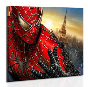 لوحة لبيت الأطفال Spider man Red