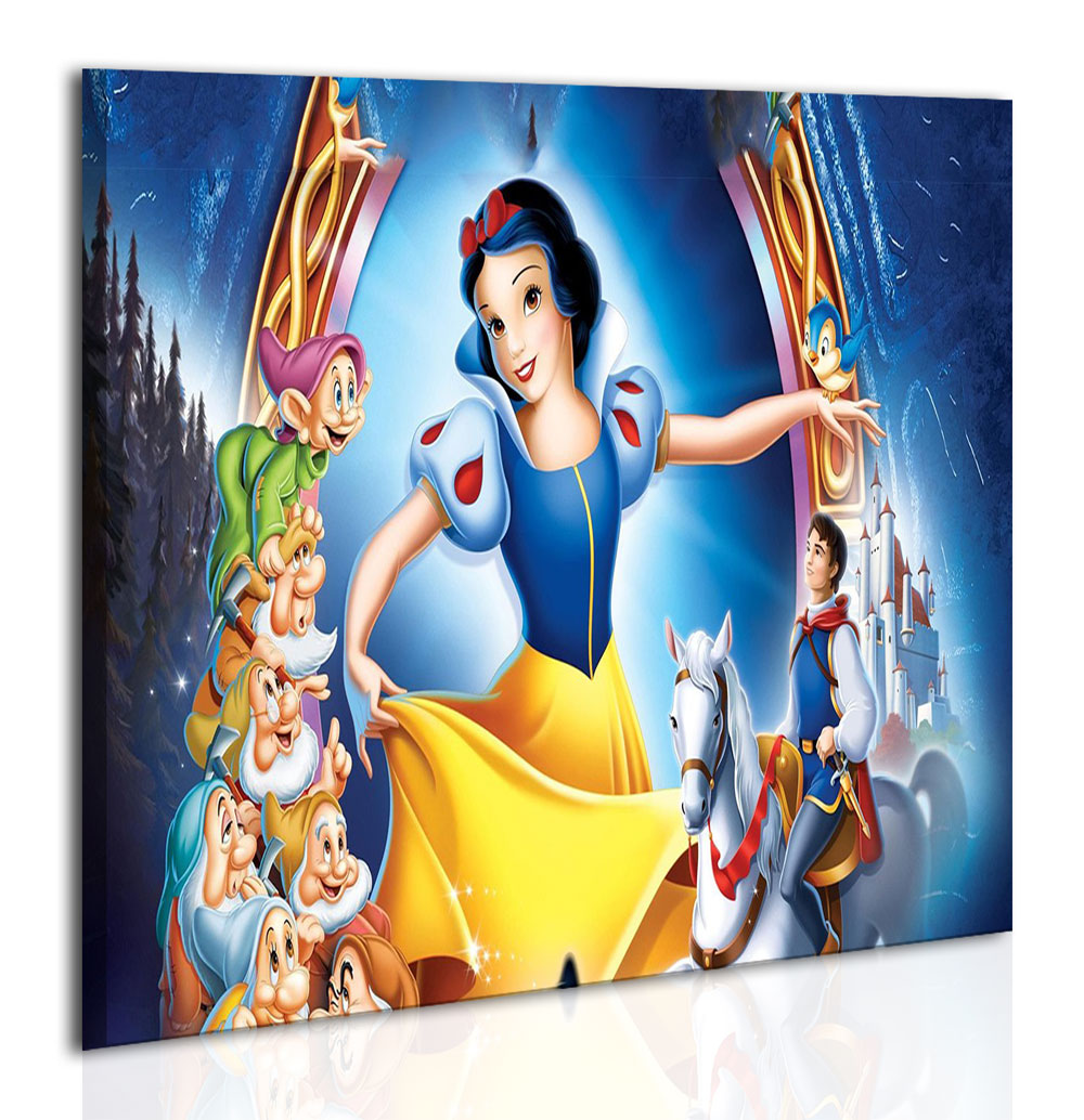 لوحة لبيت الأطفال Snow white