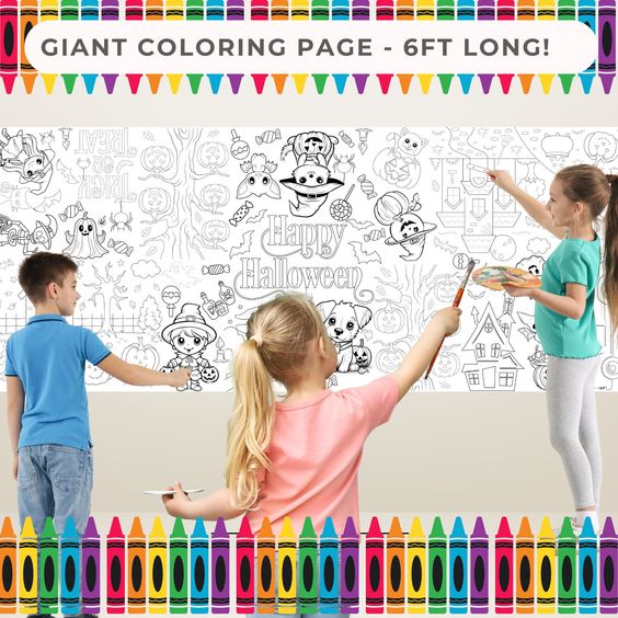 rouleau coloriage pour enfant