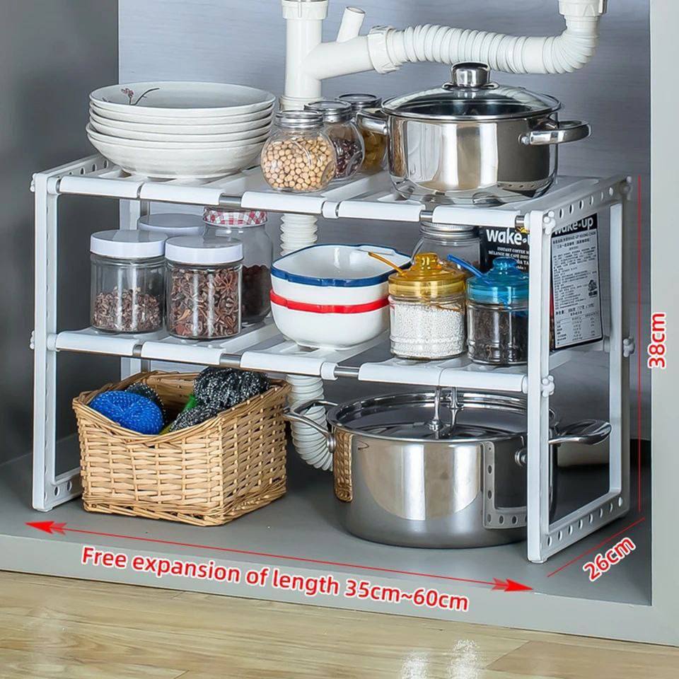 ✅ Under The Sink Organizer  منضم تحت حوض الغسيل