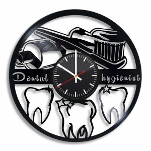 Horloge d’hygiène dentaire, horloge murale de dentiste 35cm