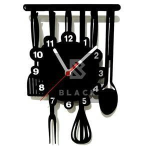 Montre cuisine decoration murale 35cm