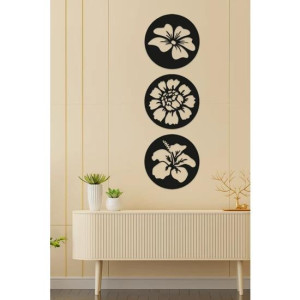 Pack - 3 style de décoration murale noir