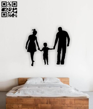 Family Wall Decor 40cm-ديكور لجدران الأسرة